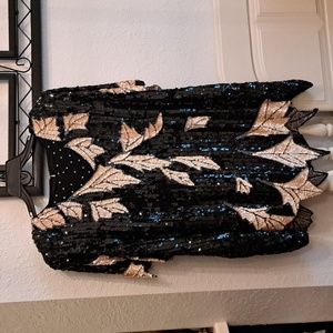 Vintage Alfred Angelo Sequin blouse